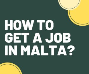 how to find a jobs in malta