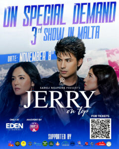 Jerry On Top” Goes for 3rd Show in…